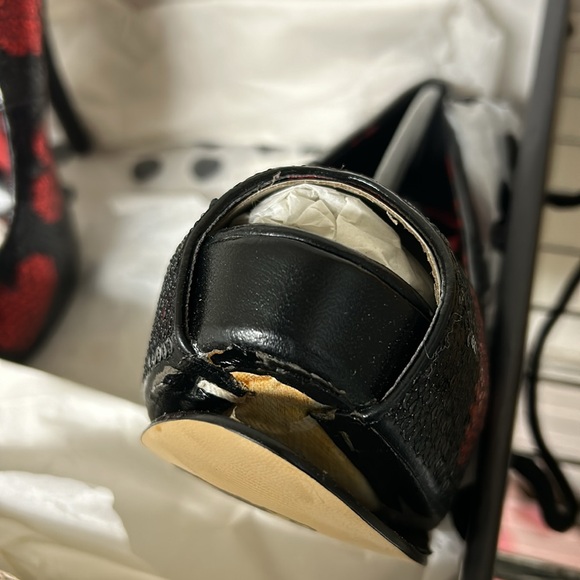 ‼️Damaged‼️ IRON FIST My Shining Heart Platform Shoes - Size 5 - Picture 11 of 11